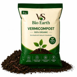 VS Bio Earth Vermicompost 5 kg organic soil conditioner